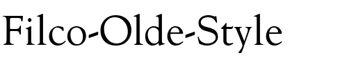 Filco Olde Style Regular.ttf
