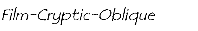 Film Cryptic Oblique Regular.ttf
