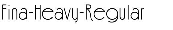 Fina Heavy Regular.ttf