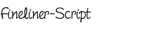 Fineliner Script Regular.ttf