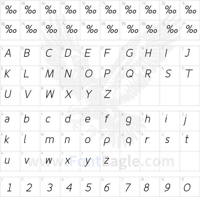 Fineness-Pro-Light-Italic