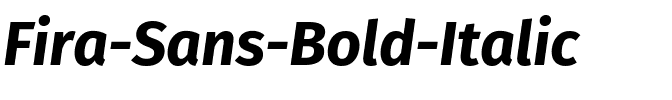 Fira Sans Bold Italic.ttf
