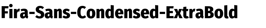 Fira Sans Condensed ExtraBold Regular.ttf
