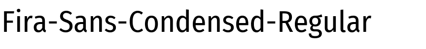 Fira Sans Condensed Regular.ttf