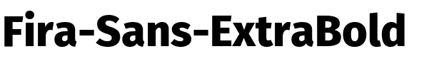 Fira Sans ExtraBold Regular.ttf