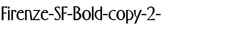 Firenze SF Bold.ttf