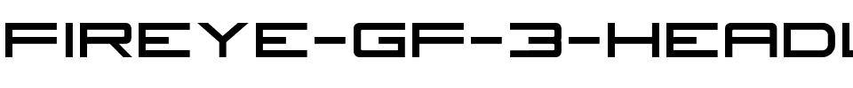 Fireye GF 3 Headline Condensed.ttf