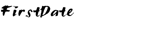 FirstDate Medium.ttf
