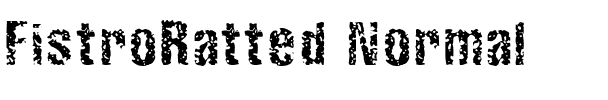 FistroRatted Normal.ttf