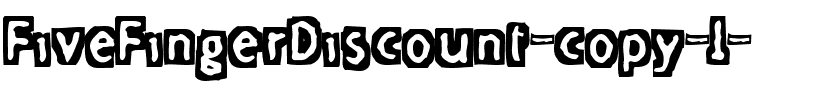 FiveFingerDiscount Regular.ttf