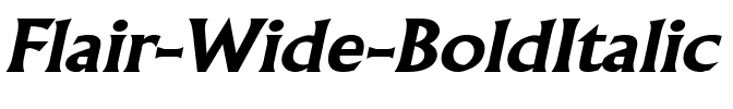 Flair Wide BoldItalic.ttf