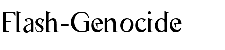 Flash Genocide Regular.ttf
