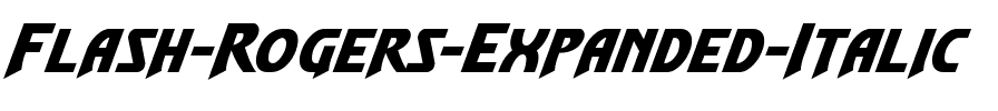 Flash Rogers Expanded Italic Expanded Italic.ttf