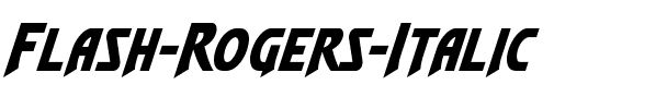 Flash Rogers Italic Italic.ttf