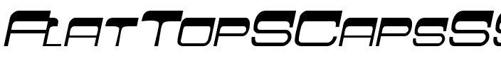 FlatTopSCapsSSK Italic.ttf