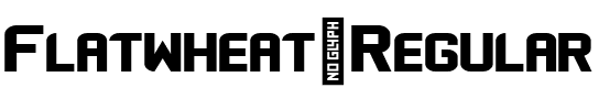 Flatwheat Regular.ttf