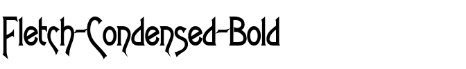 Fletch Condensed Bold.ttf