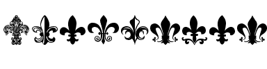 Fleur de Lis Normal.ttf