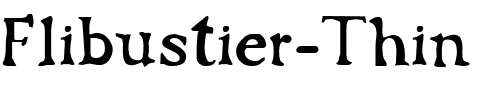 Flibustier Thin.ttf