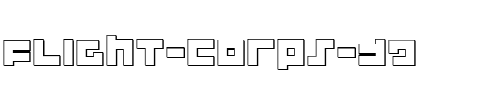 Flight Corps 3D Regular.ttf