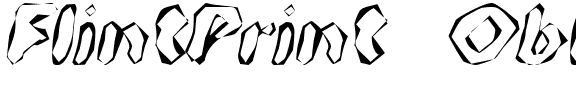 FlintPrint Oblique.ttf