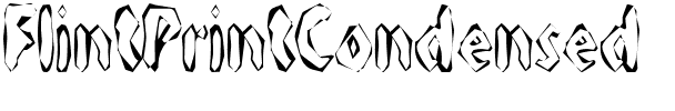 FlintPrintCondensed Regular.ttf