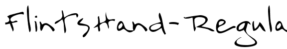 FlintsHand Regular.ttf