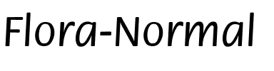 Flora-Normal Regular.ttf