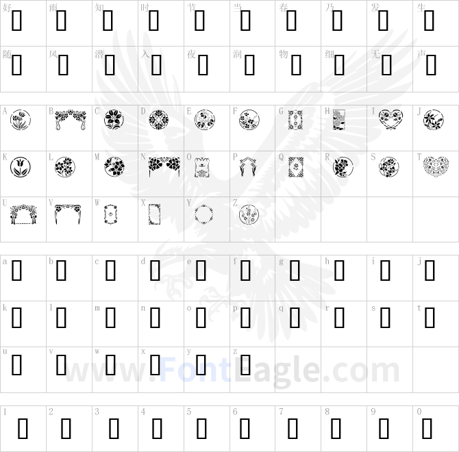Floral-Stencil-Design