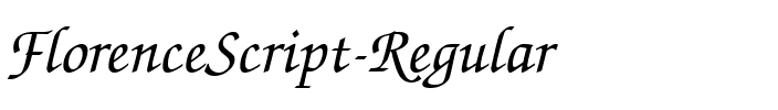FlorenceScript Regular.ttf