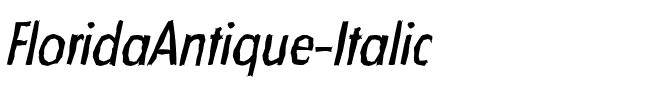 FloridaAntique Italic.ttf