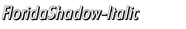 FloridaShadow Italic.ttf