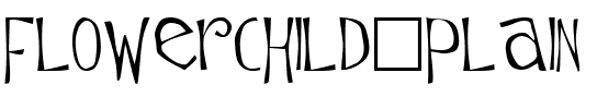 Flowerchild Plain.ttf