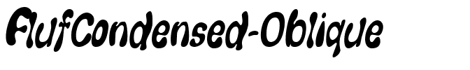 FlufCondensed Oblique.ttf