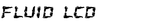 Fluid LCD Normal.ttf