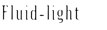 Fluid light.ttf