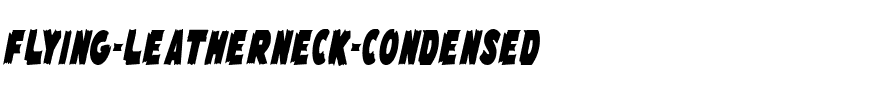 Flying Leatherneck Condensed Condensed.ttf