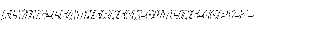 Flying Leatherneck Outline Regular.ttf