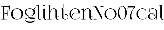FoglihtenNo07calt Regular.otf