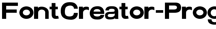 FontCreator Program 4-1 Normal.ttf