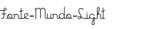 Fonte Mundo Regular.ttf