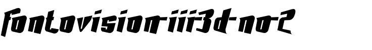 Fontovision III 3D no 2.ttf