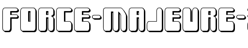 Force Majeure 3D Regular.ttf