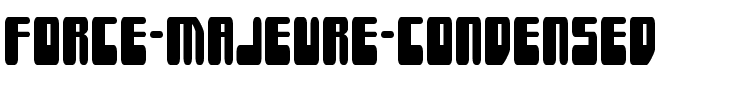 Force Majeure Condensed Condensed.ttf