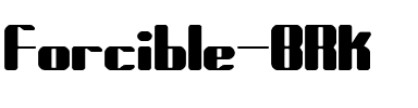 Forcible BRK Regular.ttf