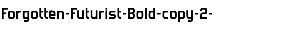 Forgotten Futurist Bold.ttf