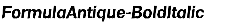 FormulaAntique BoldItalic.ttf