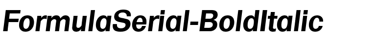 FormulaSerial BoldItalic.ttf