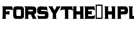 Forsythe HPLHS.ttf