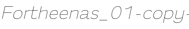Fortheenas_01 Italic.ttf